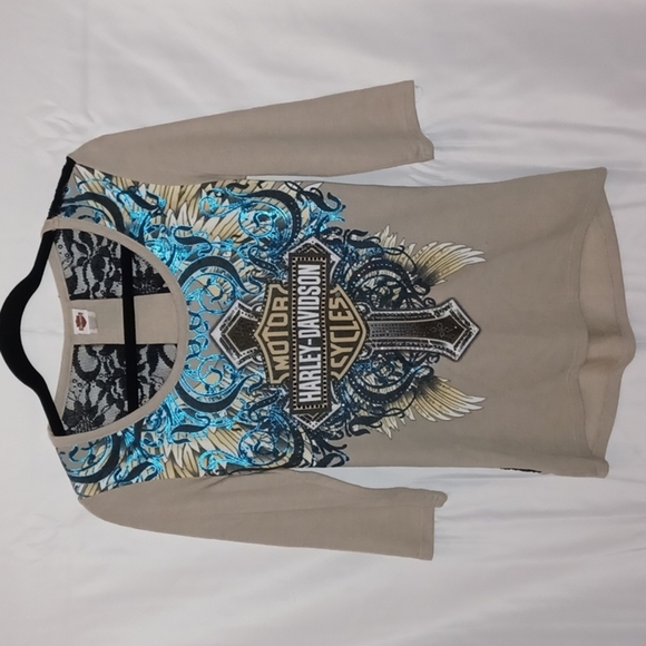 HARLEY DAVIDSON BLING, EUC. M - Picture 1 of 5